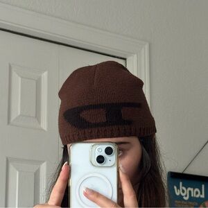 Kids Brown Diesel Beanie